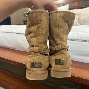 UGG Tan Suede Winter Boots
